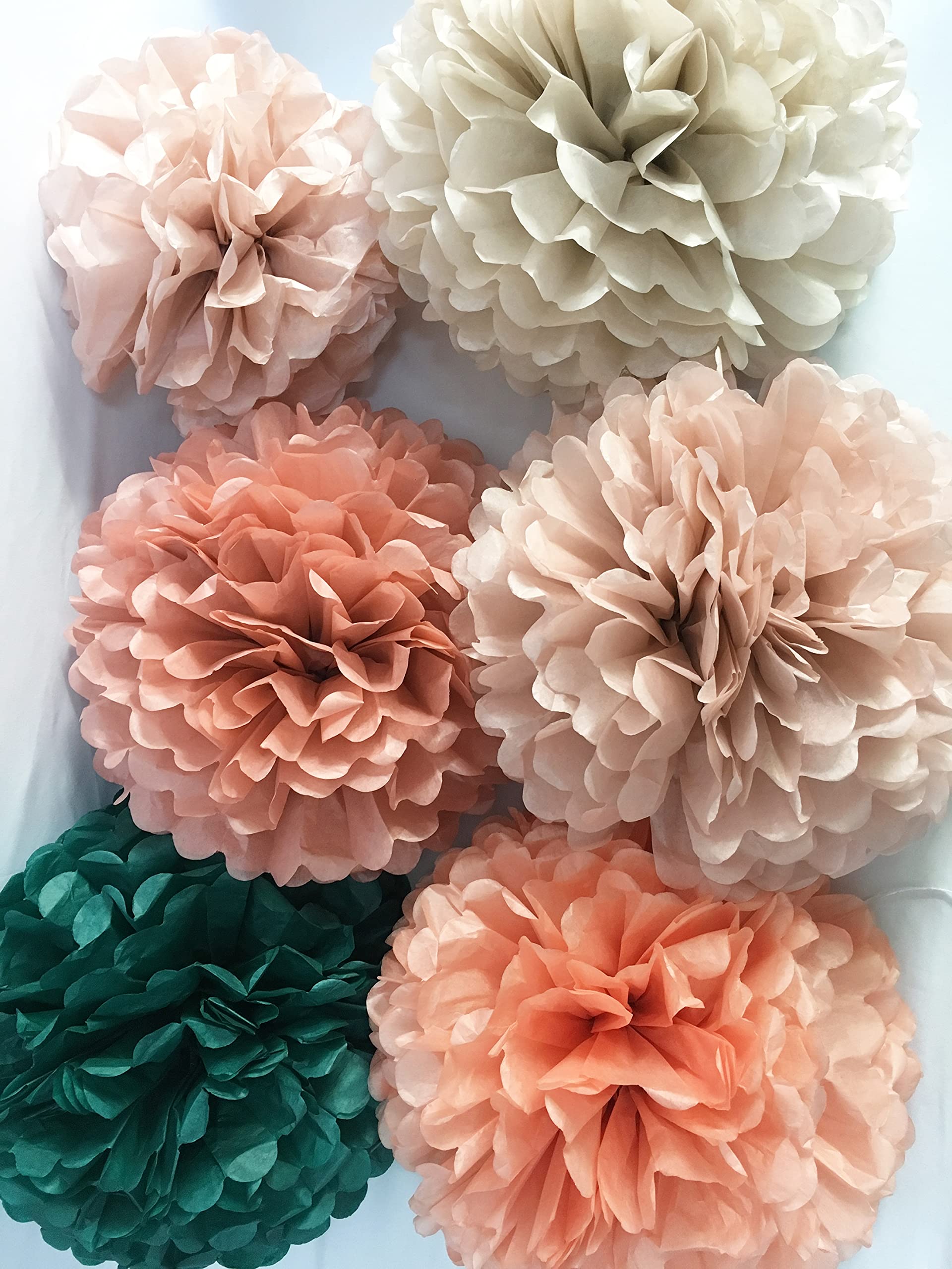 Elegant Emerald Green & Dusty Rose Pink Birthday Decorations Set for Women & Girls - Rustic Banner, Balloons, Floral Cake Topper - Perfect for Birthday Parties, Baby Showers & Special Celebrations