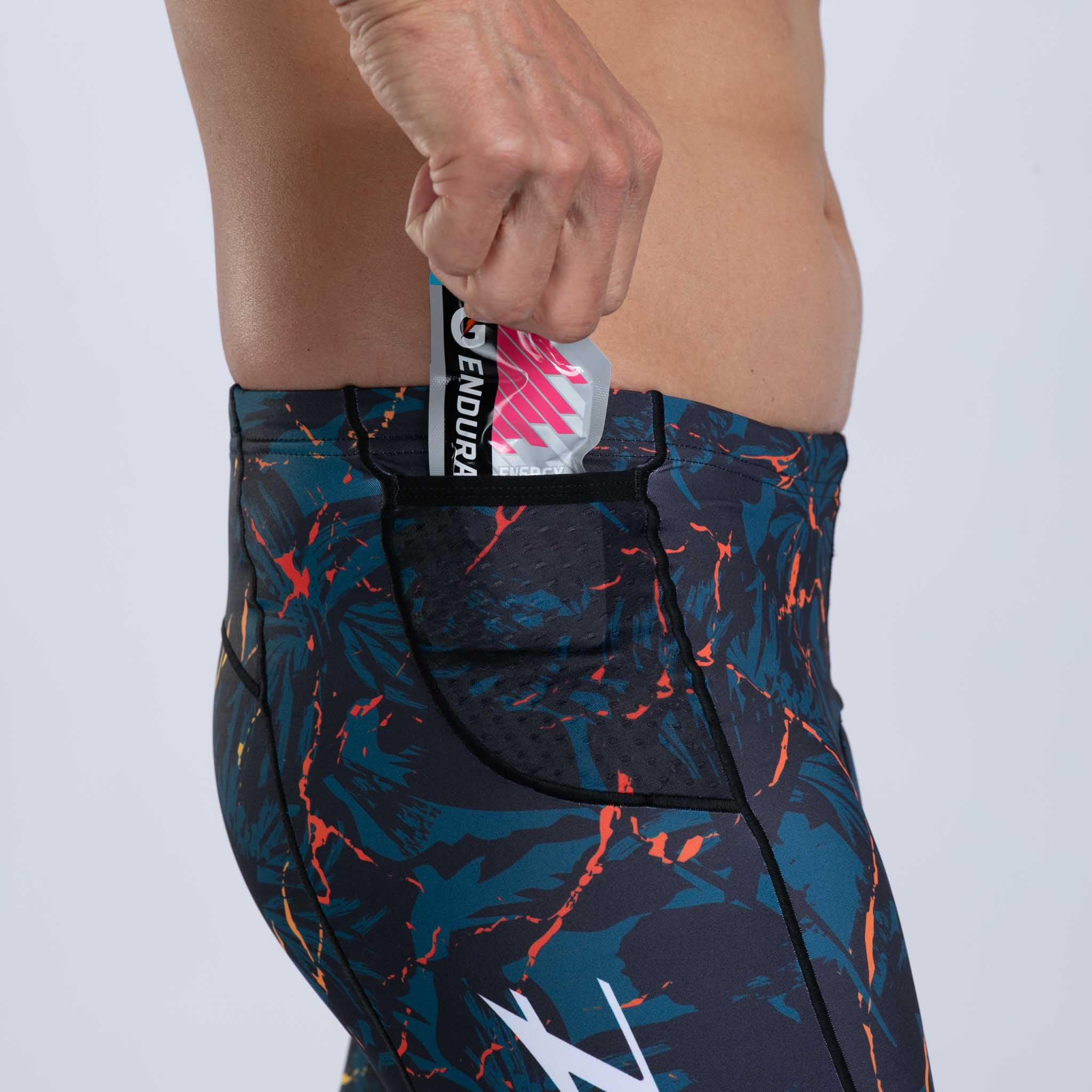 Zoot Men’s LTD 9-Inch Triathlon Shorts - Quick-Dry UPF 50+ Swim Bike Run Cycling Shorts with Padding for Endurance Training & Competition | Perfect for Triathletes, Cyclists & Runners