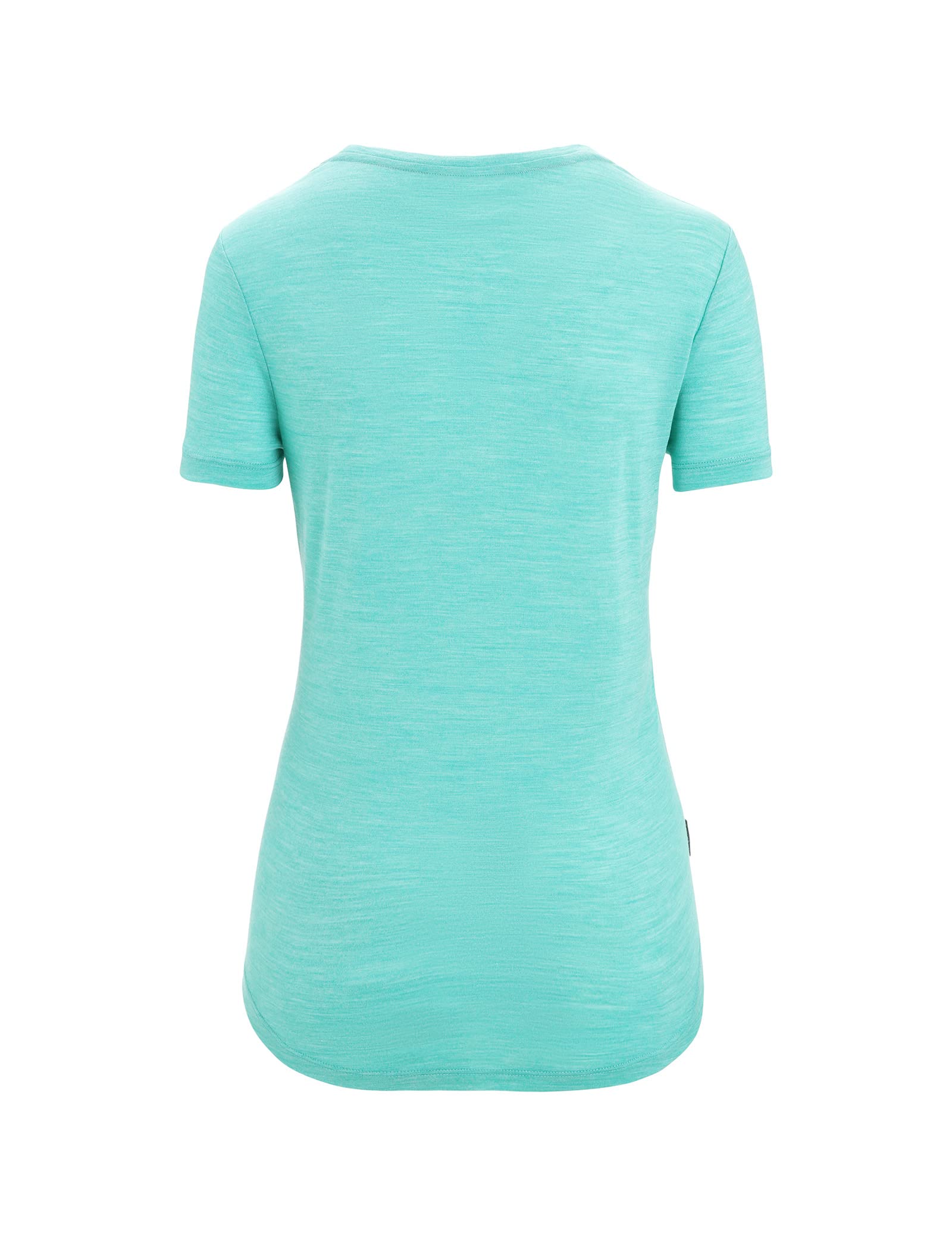 Icebreaker Merino Women's Sphere II Short Sleeve Scoop Neck T-Shirt - 100% Natural Merino Wool Base Layer for Hiking, Yoga & Travel | Moisture-Wicking & Odor-Resistant