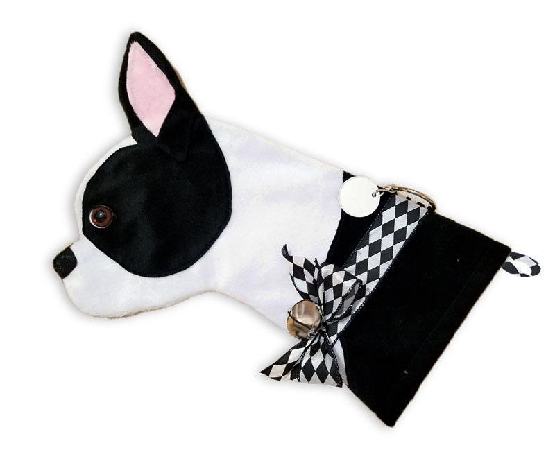 Boston Terrier Christmas Stocking for Dogs - Festive Holiday Pet Stocking with Cute Dog Design - Perfect for Christmas Decorations & Pet Lovers Gifts