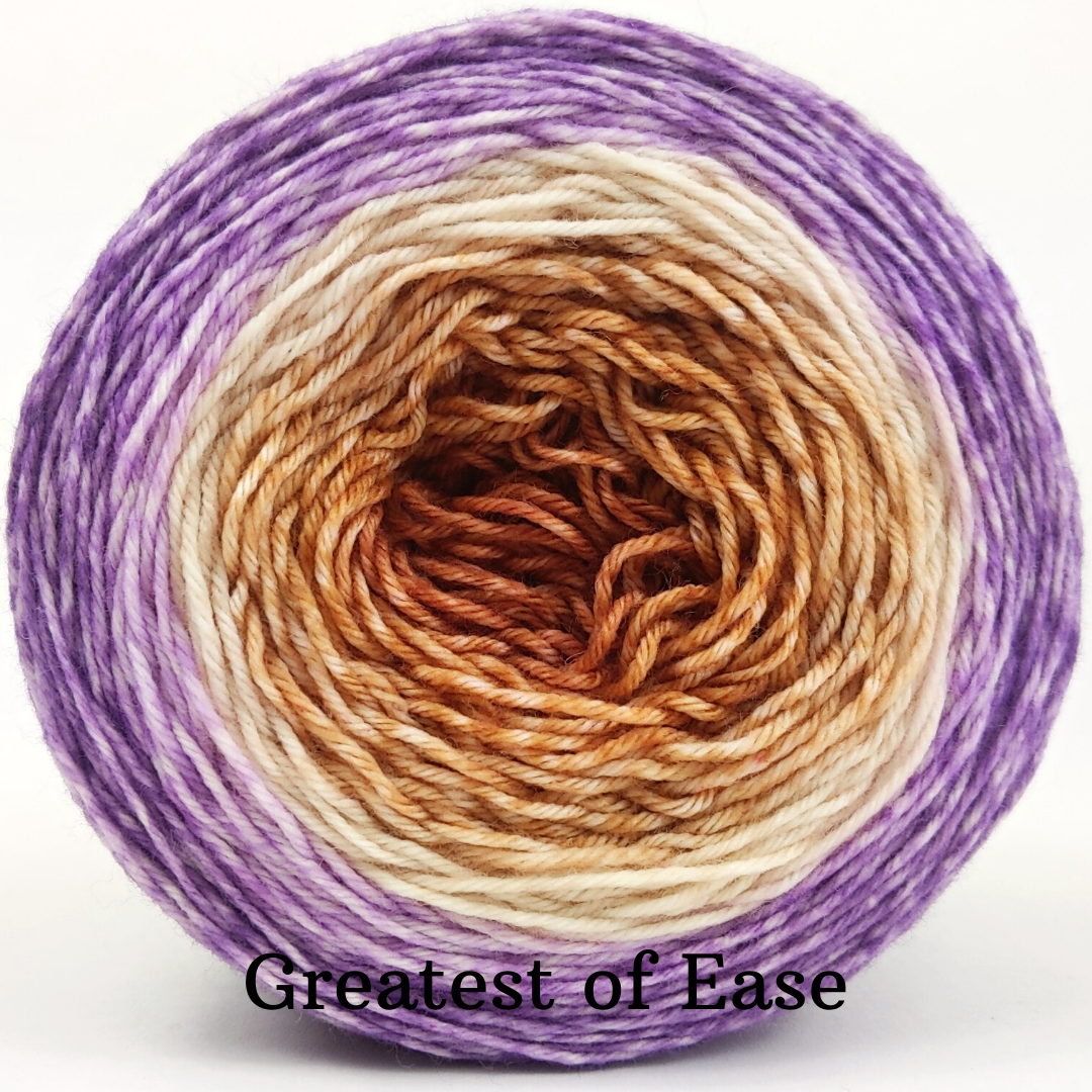 Knitcircus Yarns Calico Desert Gradient Yarn - Hand-Dyed Premium Knitting & Crochet Yarn for Sweaters, Scarves & Shawls - Ready to Ship