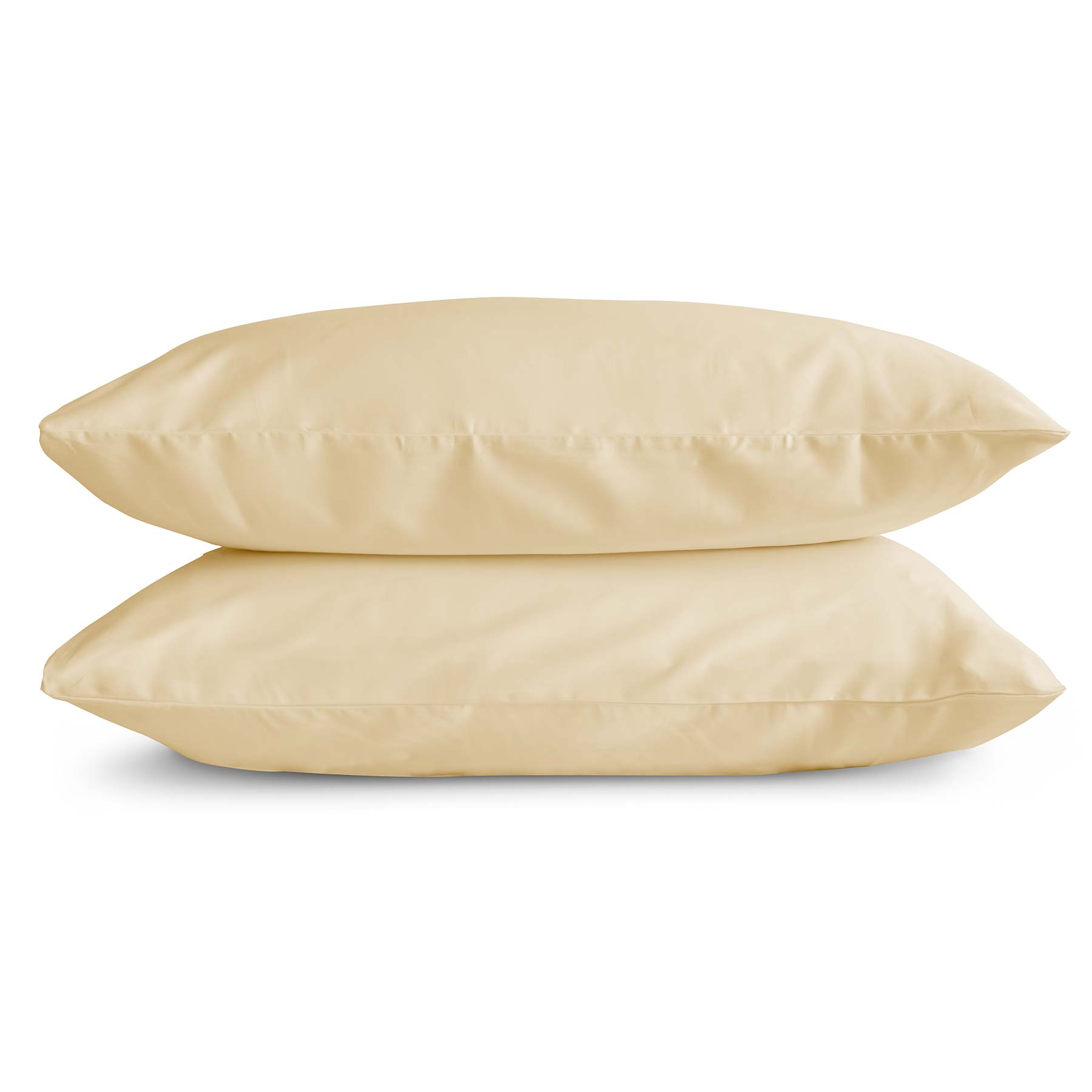 Organic Cotton Pillowcase Set - 2 Pack, Breathable & Hypoallergenic Bedding for Sensitive Skin - Perfect for Home, Hotel, and Travel Use