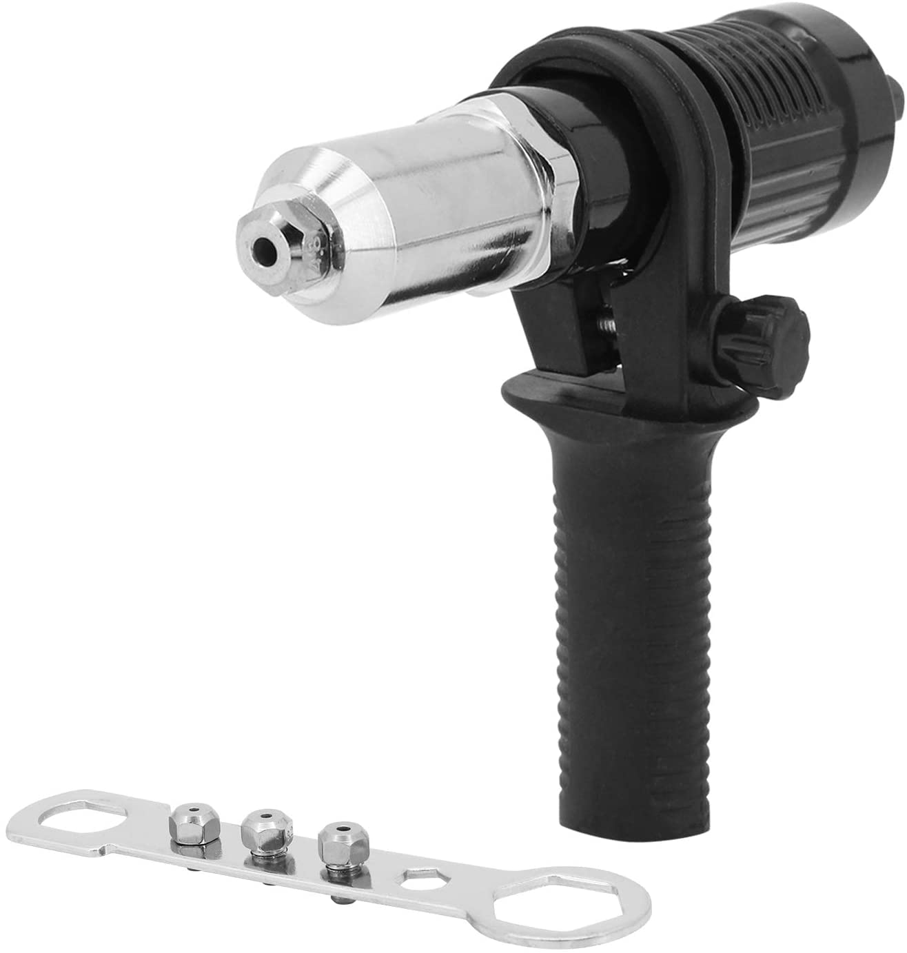 Cordless Rivet Gun Adapter Kit for Power Drills - DIY & Metalworking