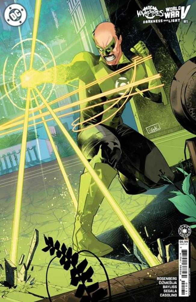 DC vs Vampires World War V Darkness And Light #1 (One Shot) - Cover C Edwin Galmon Connecting Card Stock Variant | Comic Book Collector's Edition | Perfect for Display & Fan Collections