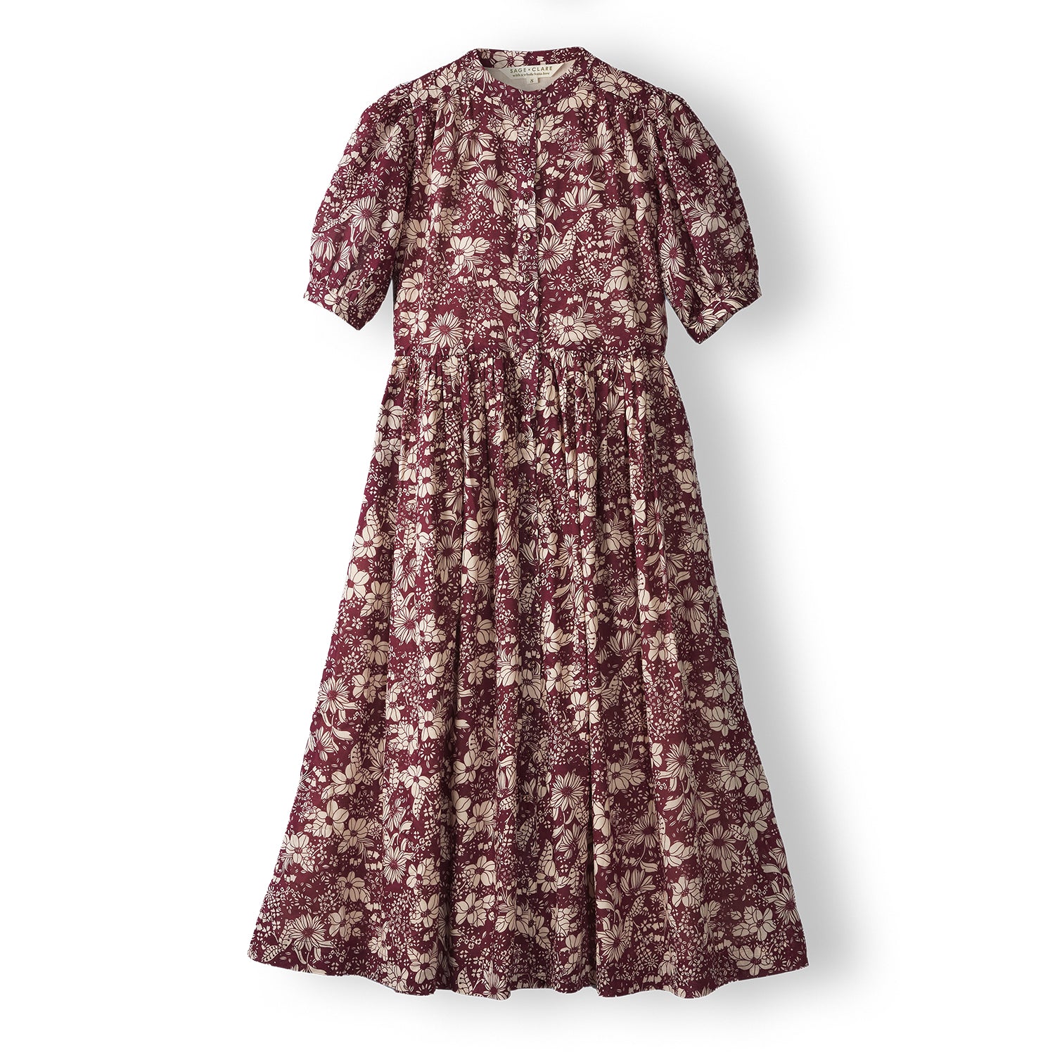 Evette Dress - Elegant Mahogany Brown Women's Party Dress for Weddings, Cocktails & Special Occasions
