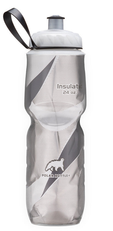 Polar Bottle Pattern 24oz (710mL) Insulated Water Bottle - Leak Proof, BPA Free, Durable for Cycling, Hiking & Outdoor Activities