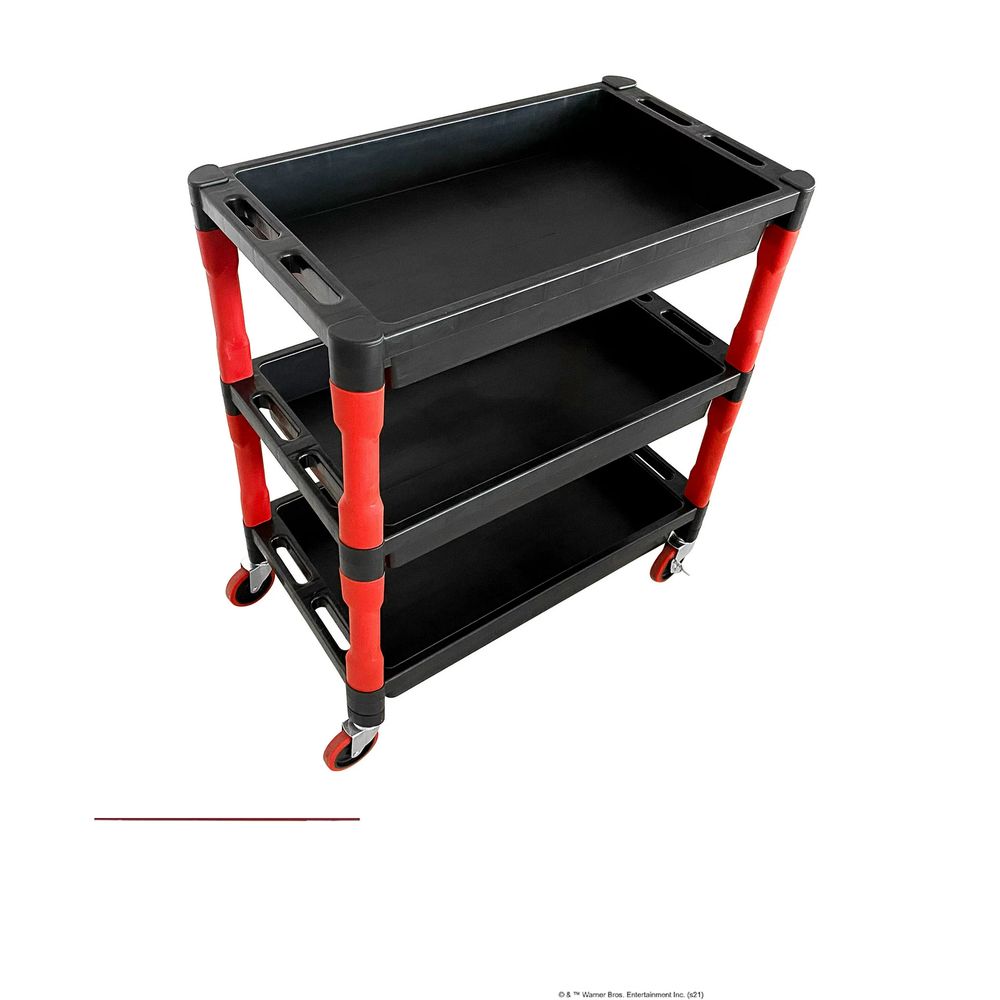 AUTO DRIVE SC18323 Professional Detailing Cart - Mobile Car Detailing Station with Tool Storage & Wheels for Auto Detailing Shops, Mobile Detailers & Car Enthusiasts - Perfect for Car Wash, Polishing & Waxing Services
