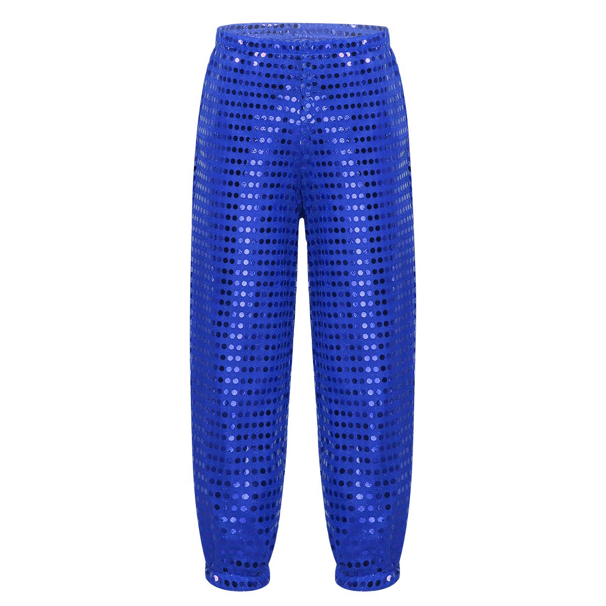 YEAHDOR Kids Glitter Sequins Hip Hop Jazz Dance Pants - Boys & Girls Street Dance Costume for Solo/Group Competition | Perfect for Performances, Recitals & Dance Classes