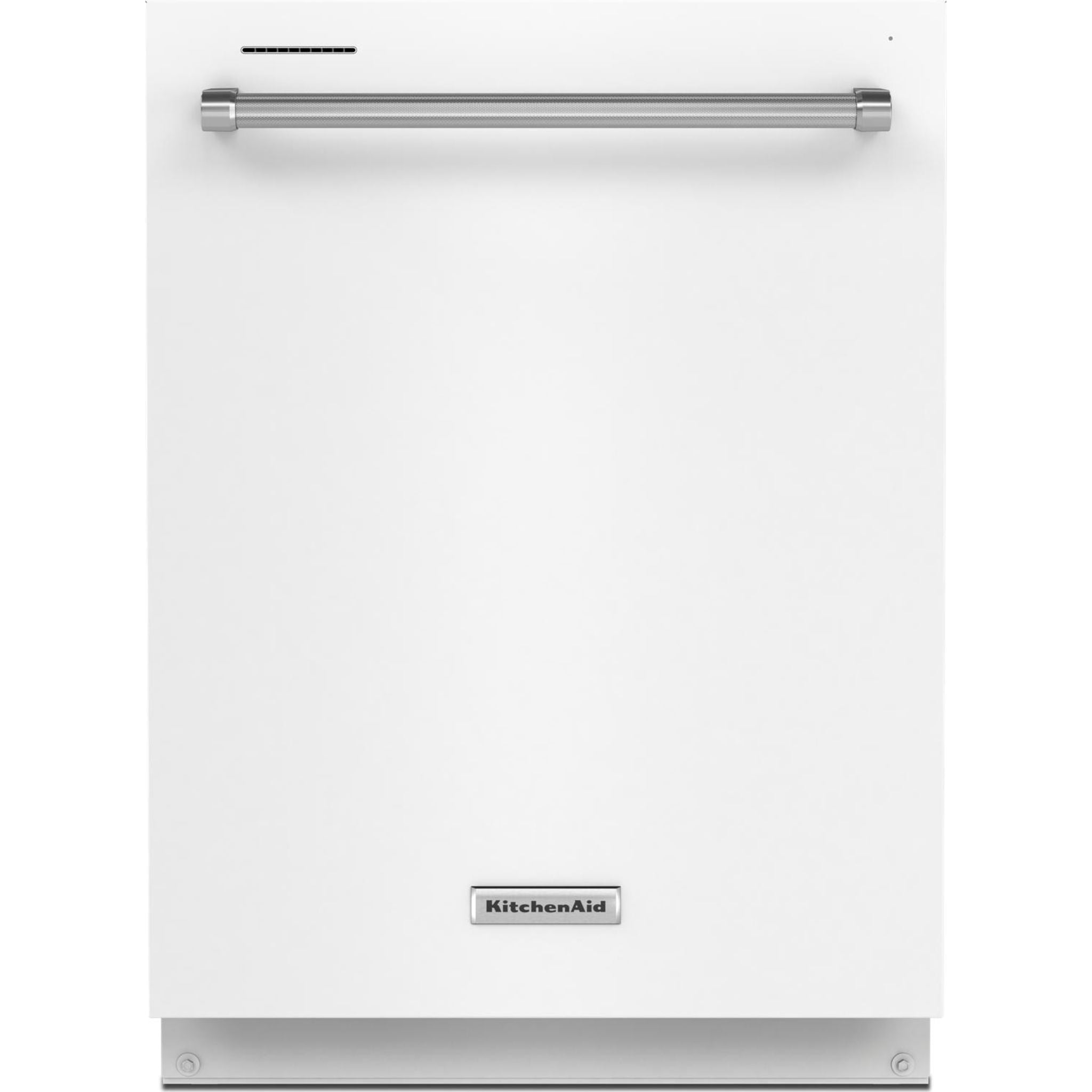 KitchenAid KDTE204KWH 24-Inch Built-In Dishwasher with Stainless Steel Tub - White | Energy Star Certified | Perfect for Small to Medium Kitchens & Busy Families