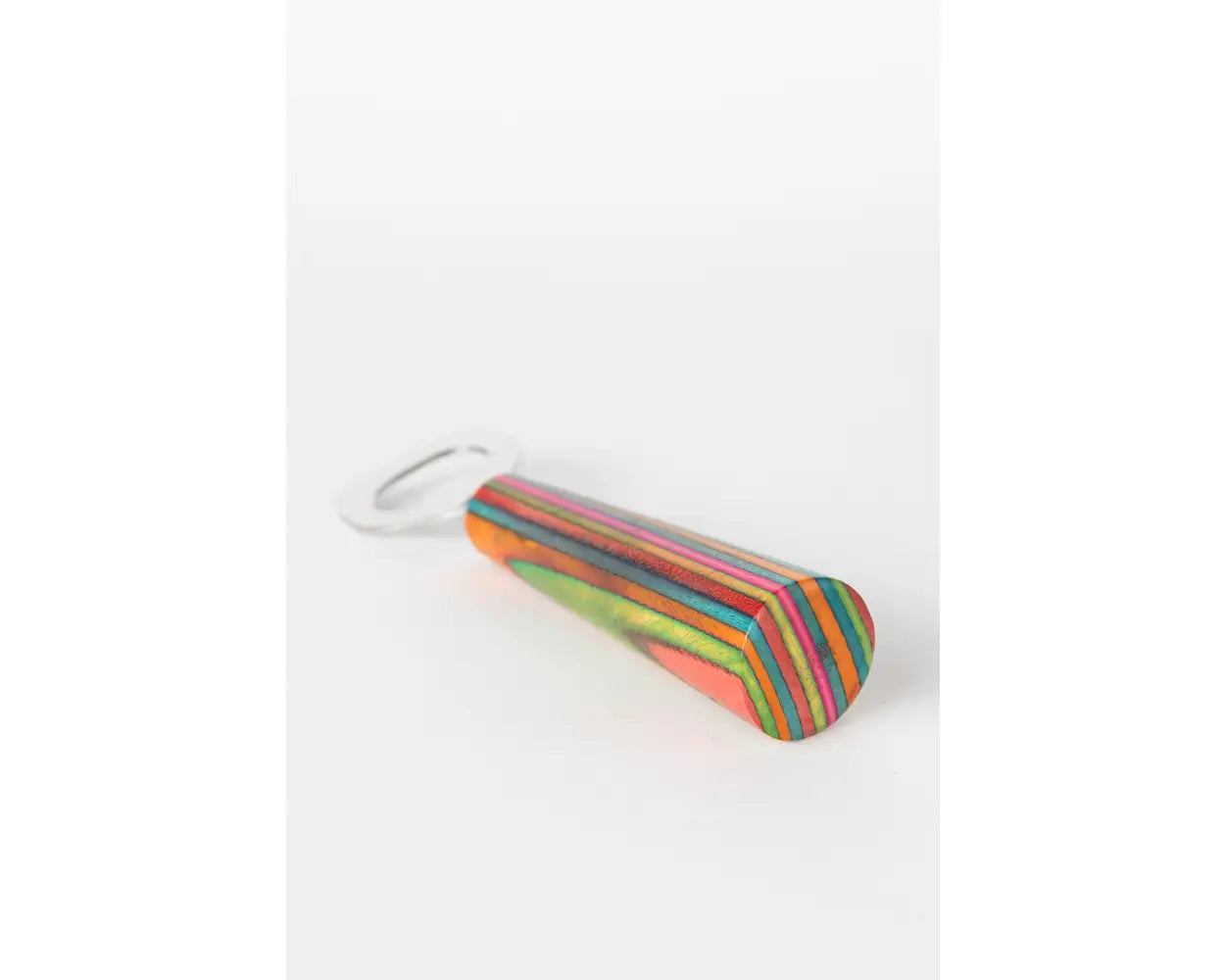 Premium Striped Wooden Bottle Opener - Rustic Bar Accessory for Beer, Soda & Home Brewing - Perfect for Parties, BBQs & Outdoor Gatherings