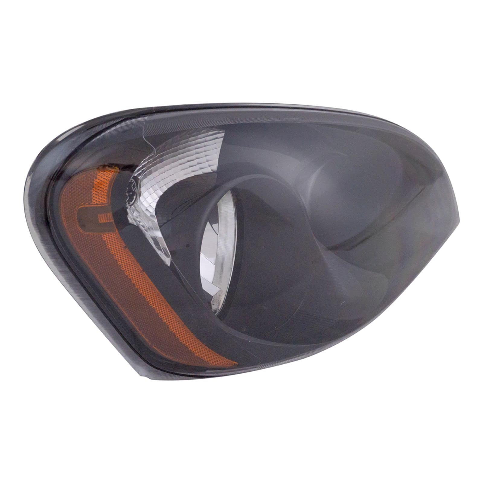 Freightliner Cascadia Headlight Assembly Set - Halogen Compatible Headlights for Driver & Passenger Side (2008-2016 Models) | Durable Replacement for Truck Lighting & Night Driving Safety