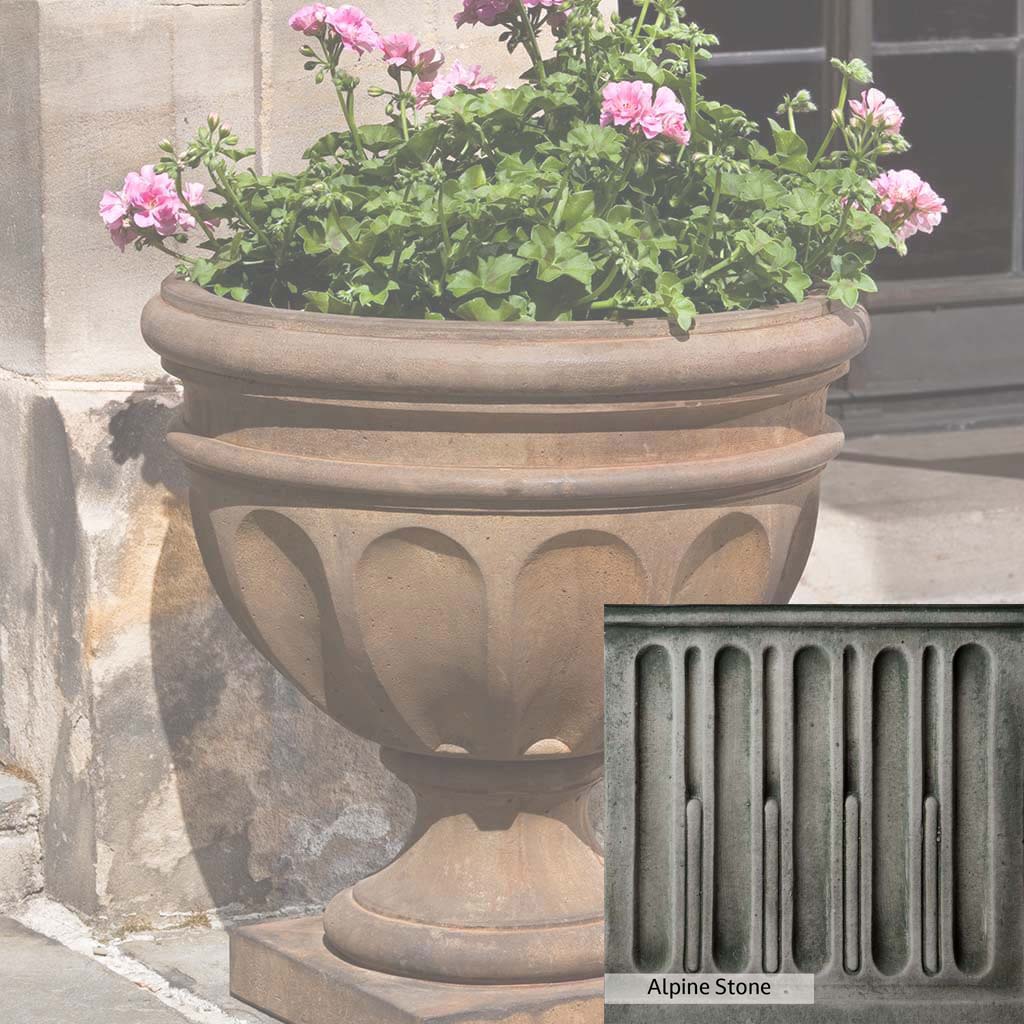 Campania International Augusta Urn - Elegant Outdoor Garden Urn for Flowers, Plants & Decor | Perfect for Patio, Porch, Cemetery & Memorial Displays
