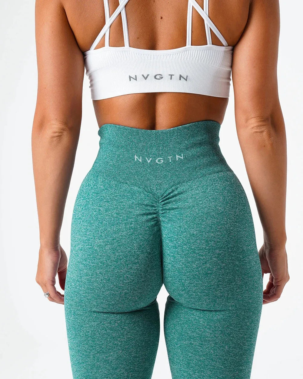 NVGTN Speckled Scrunch Seamless Leggings for Women - Soft High-Waisted Workout Tights, Yoga Pants & Gym Wear | Perfect for Fitness, Running, Pilates & Lounge Wear