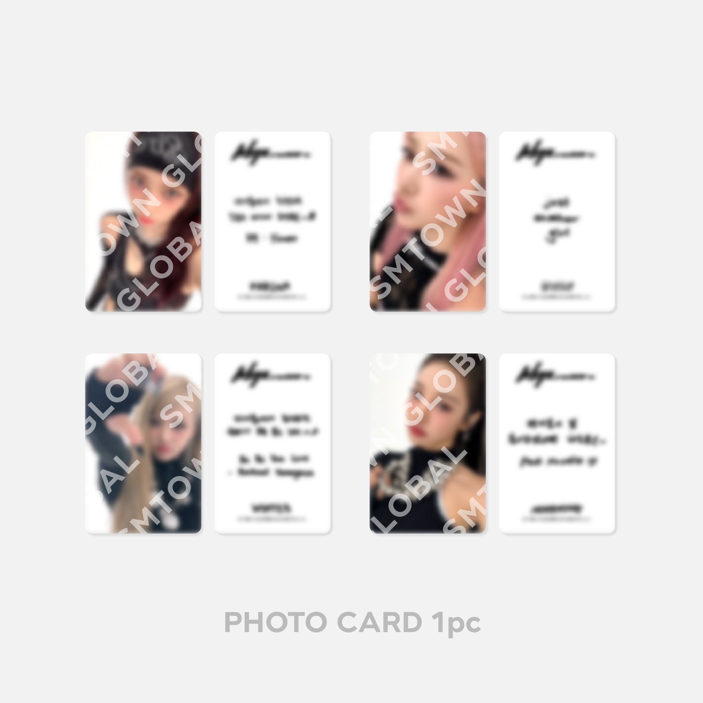 aespa WEEK Whiplash Mood CDP Case Set - K-Pop Merchandise for Fans | Perfect for Concerts, Fan Meetings & Collecting