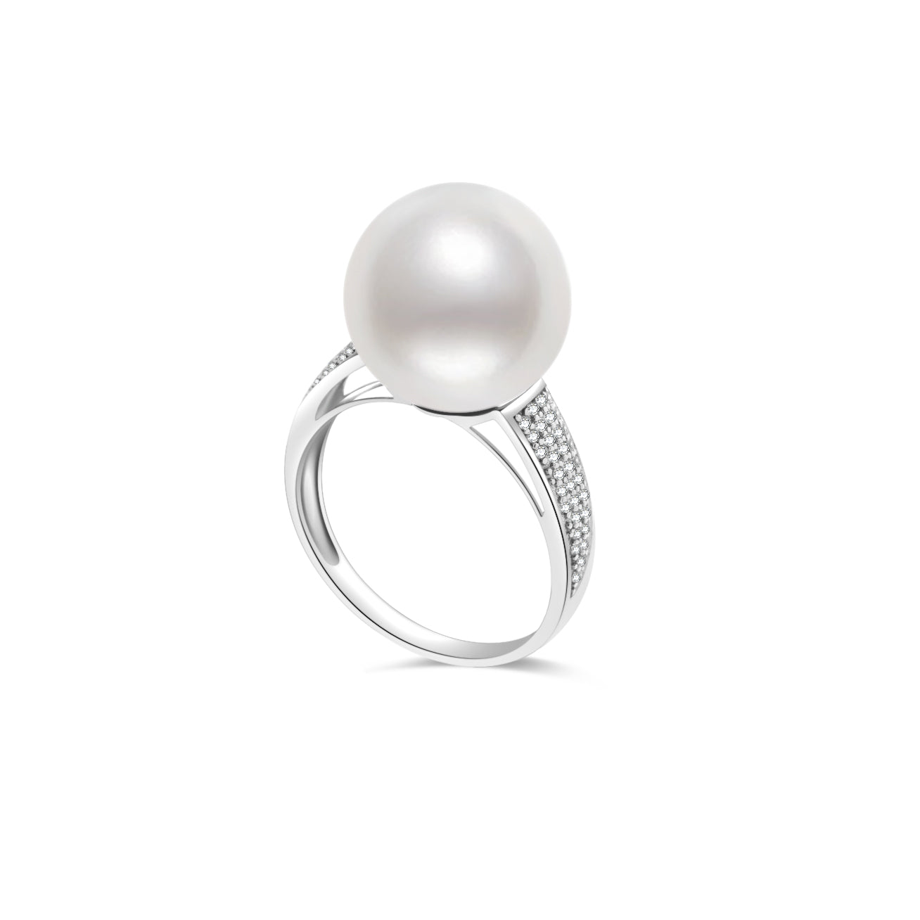 18K Gold Edison Pearl Ring KR00108 - Elegant Pearl Jewelry for Women, Perfect for Weddings, Anniversaries & Special Occasions