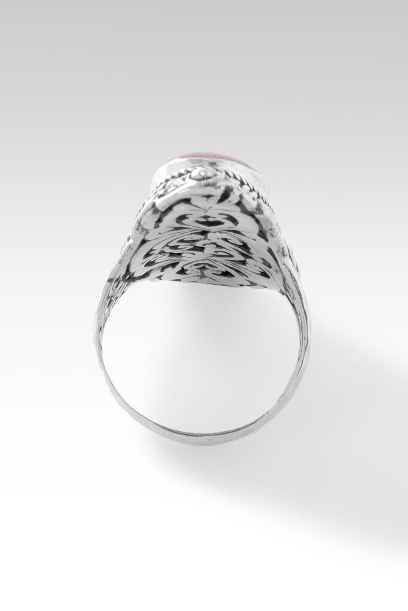 Share Kindness Ring™ - Genuine Red Sponge Coral Jewelry for Women | Thoughtful Gift for Her, Friendship Jewelry, Meaningful Present for Mom, Sister, Best Friend | Perfect for Birthdays, Anniversaries, Valentine's Day
