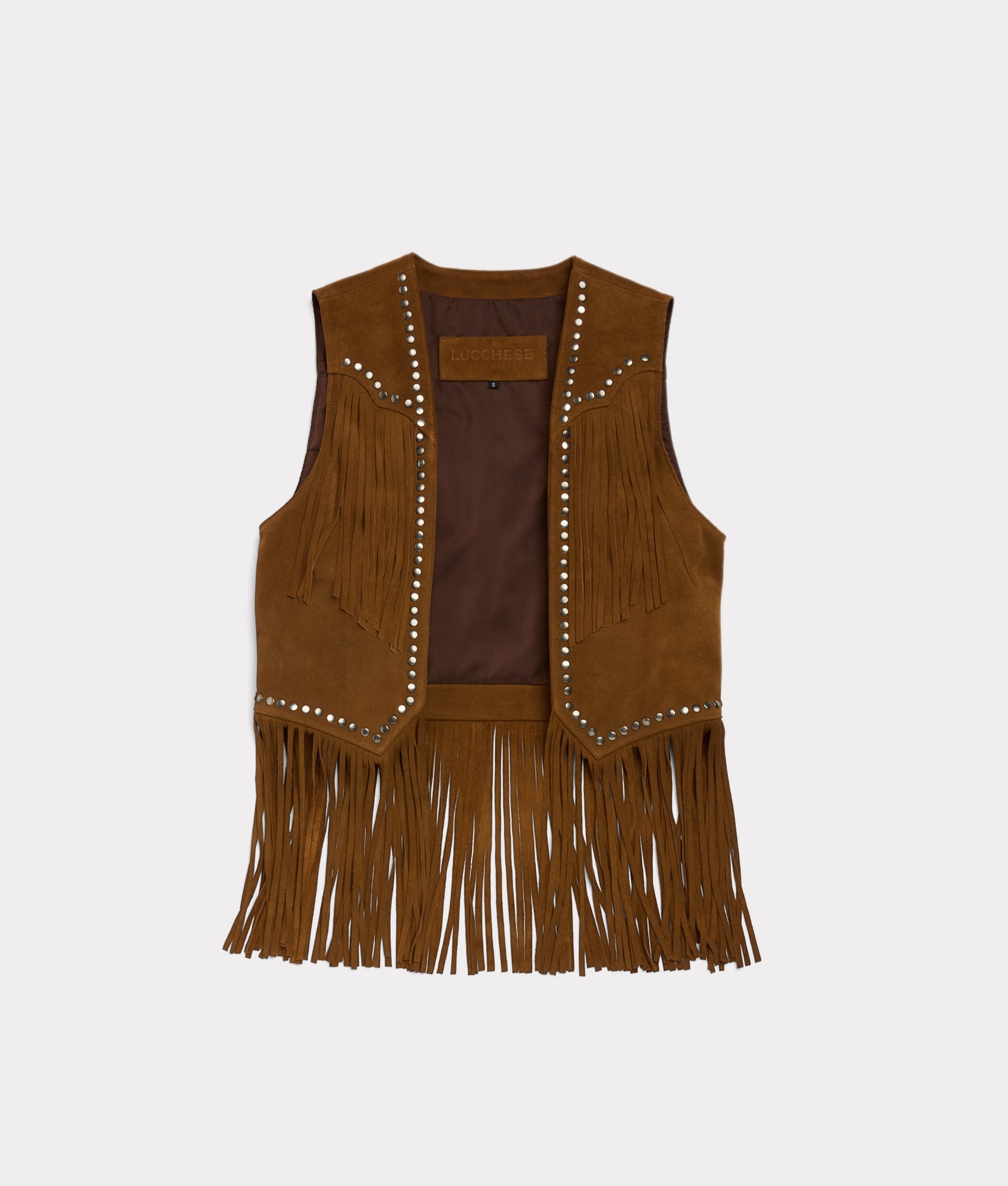 Chelsea Suede Vest for Women - Soft Brown Faux Leather Jacket | Stylish Layering Piece for Fall & Winter Outfits