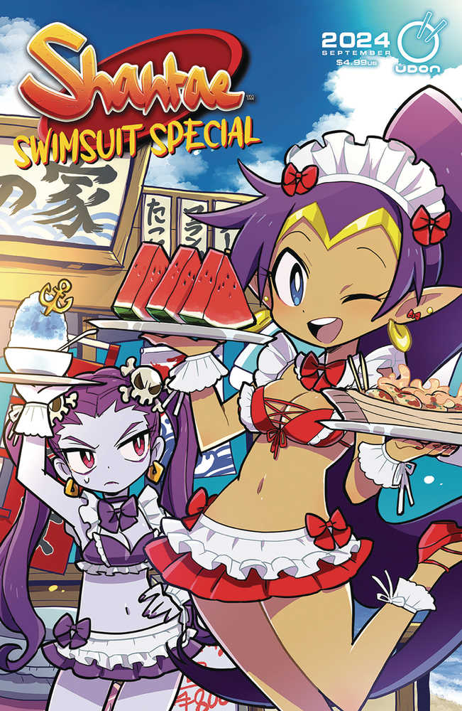 2024 Shantae Swimsuit Special #1 Cover D 5 Copy Variant Edition - Limited Collector's Comic Book for Anime Fans | Perfect for Conventions, Cosplay & Display