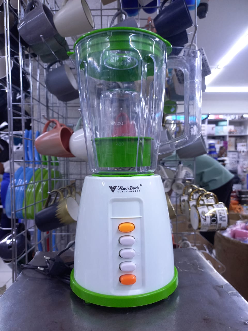 Vanckbock Professional Blender for Smoothies, Juicing & Food Prep - High-Speed 1000W Countertop Blender with BPA-Free Jar - Perfect for Kitchen, Restaurant & Healthy Lifestyle