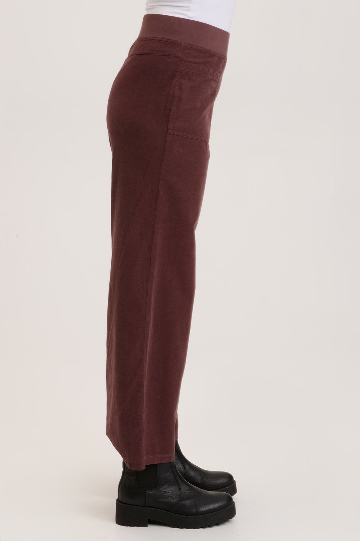 Jolene Wide Leg Sarsaparilla Pants - Women's High Waisted Flowy Trousers for Casual & Office Wear | Comfortable Stretch Fabric for Everyday Style
