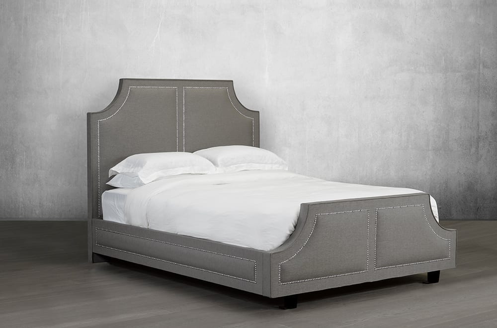 Luxury Deep Buttoned Fully Tailored Upholstered Bed - Elegant Tufted Headboard for Master Bedroom & Guest Room Decor