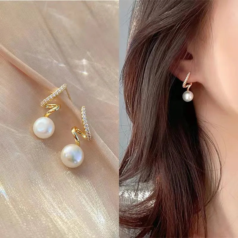 Elegant Heart-Shaped Stud Earrings for Women - Perfect for Valentine's Day, Anniversary & Romantic Date Night Gifts