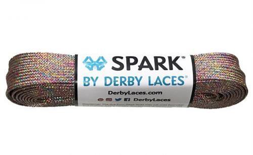 Derby Laces 96 Inch - Premium Spark Roller Skate Laces for Derby Skating & Roller Derby Competitions | Durable & Stylish Skate Shoe Laces for Roller Skates, Quad Skates & Rollerblades