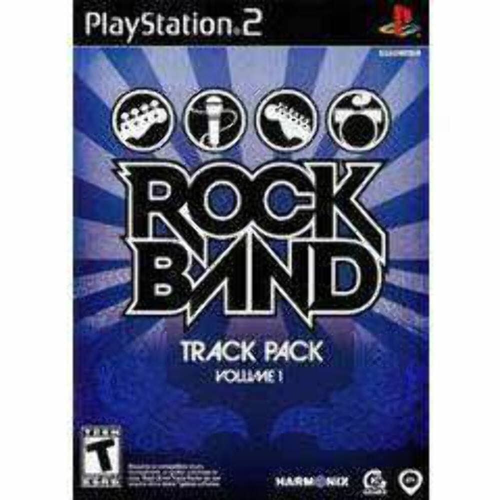 Rock Band Track Pack: Vol. 1 for PlayStation 2 - Expansion Game with 20 Hit Songs | Perfect for Parties, Game Nights & Music Lovers