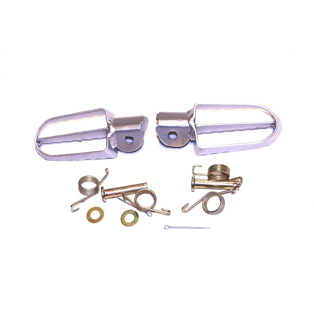 GX70 Foot Pegs - Heavy Duty Motorcycle Footrests for Dirt Bikes & ATVs - Perfect for Off-Road Riding & Adventure Sports