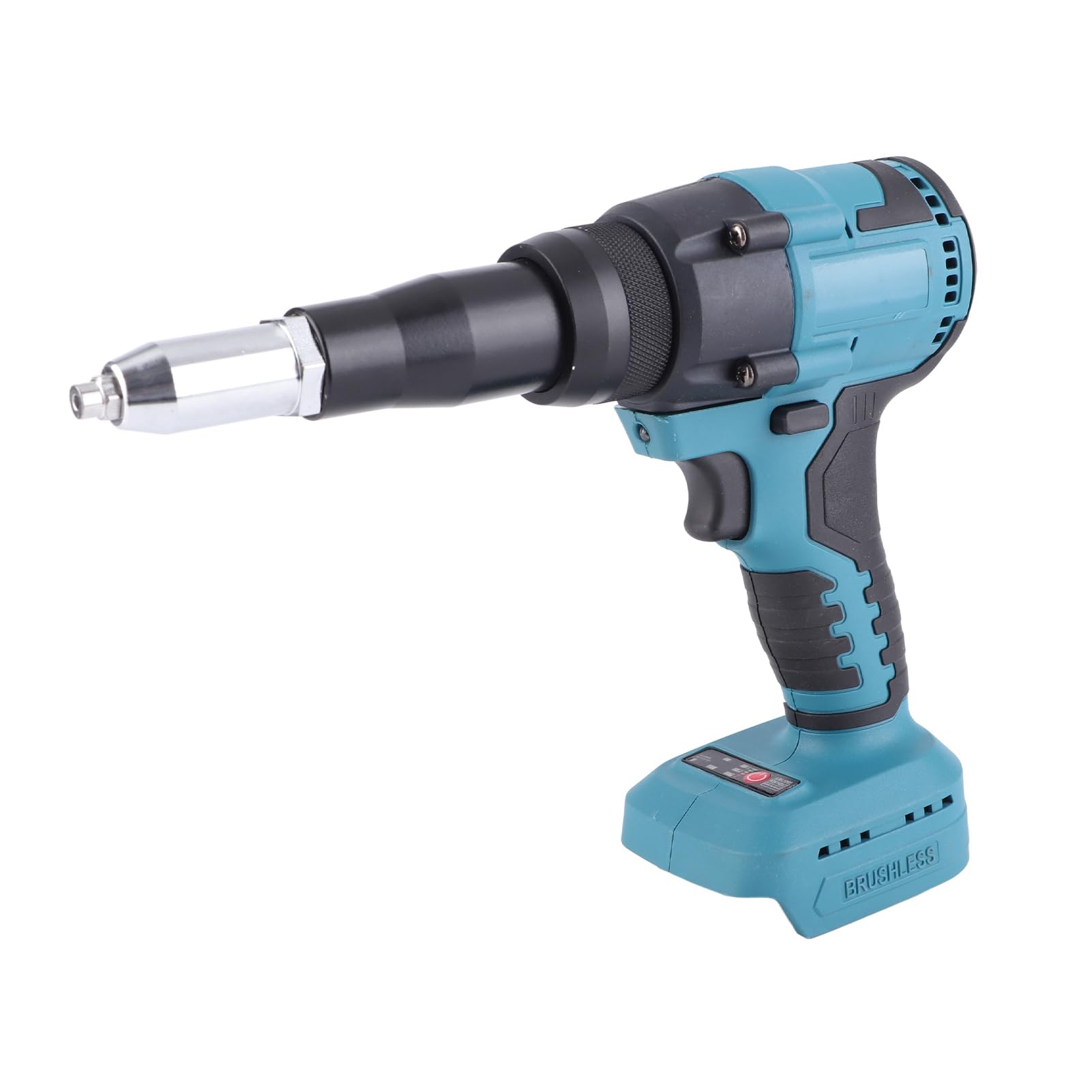 18V Cordless Brushless Electric Rivet Nut Gun - Wireless Automatic Riveting Tool with LED Light for Metalworking, Automotive & DIY Projects
