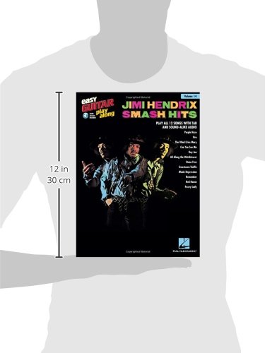 Jimi Hendrix - Smash Hits: Easy Guitar Play-Along Volume 14 | Guitar Songbook for Beginners | Learn & Play Classic Rock Songs at Home