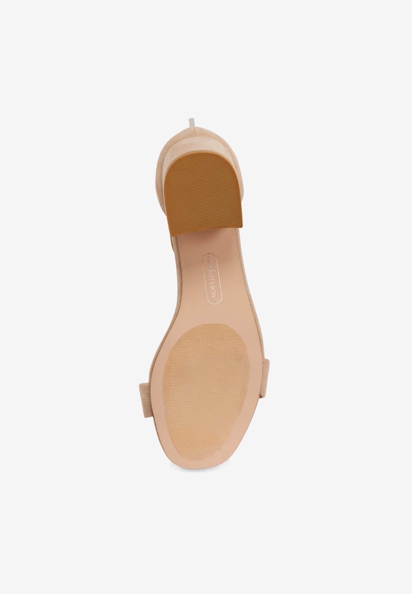 Comfortview Women's Wide Width Orly Sandals - Comfortable Summer Casual Shoes for Wide Feet | Perfect for Beach, Walking & Travel