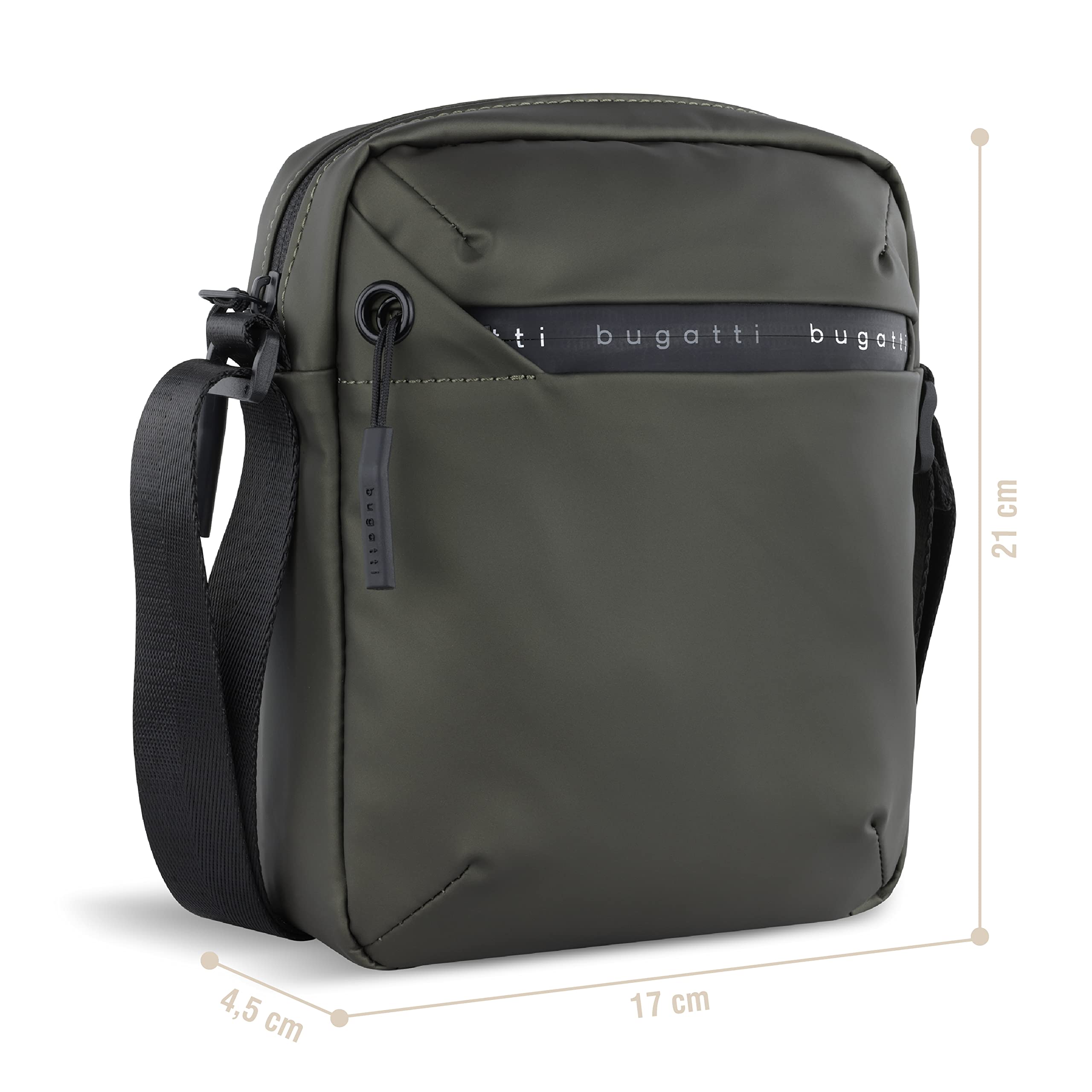 Bugatti Blanc Small Crossbody Bag for Men - Stylish & Compact Shoulder Bag for Everyday Use, Travel, and Work