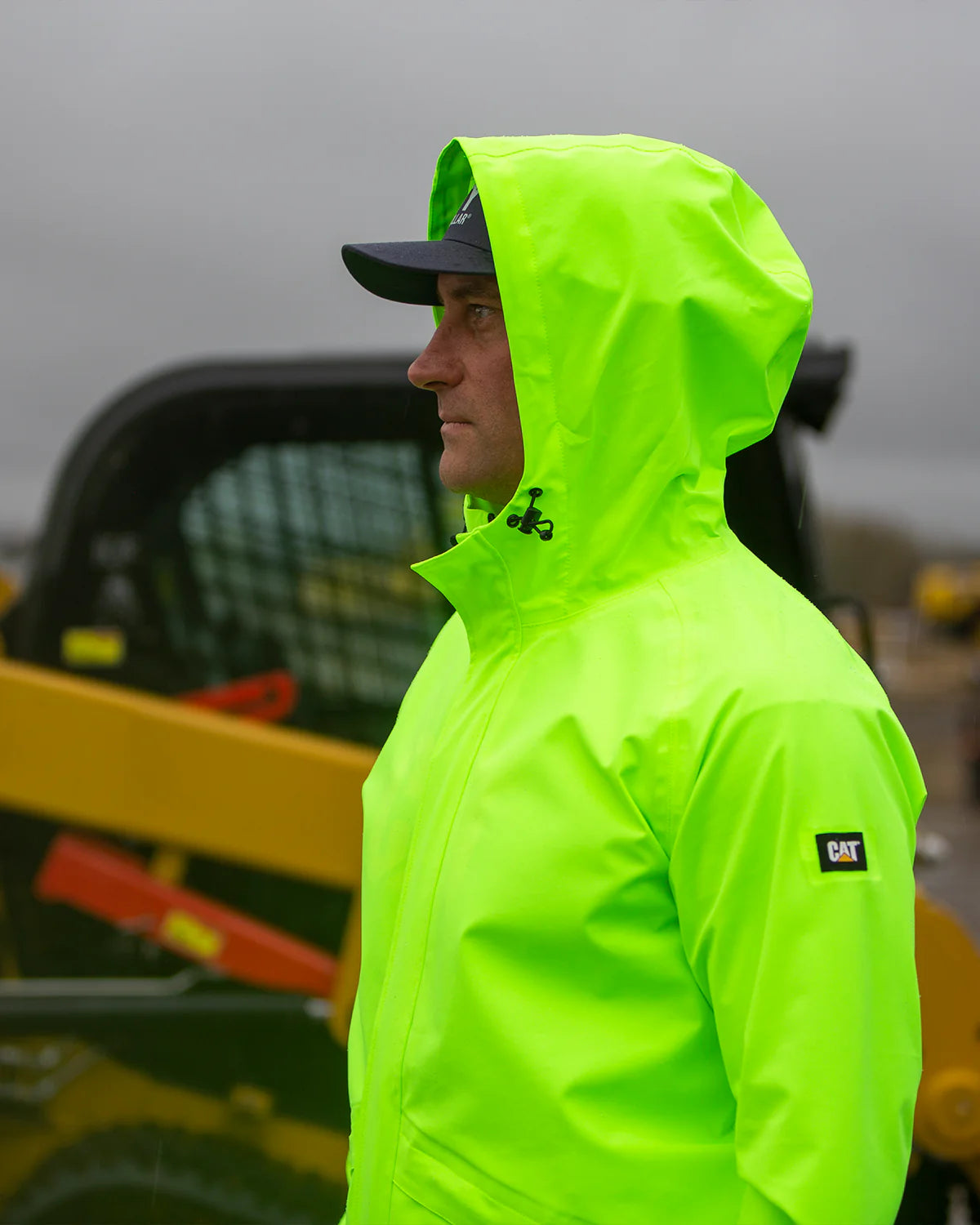 Waterproof Men's Rain Jacket - Lightweight Windproof Outdoor Coat for Hiking, Camping & Travel - Essential Rainwear for All Seasons