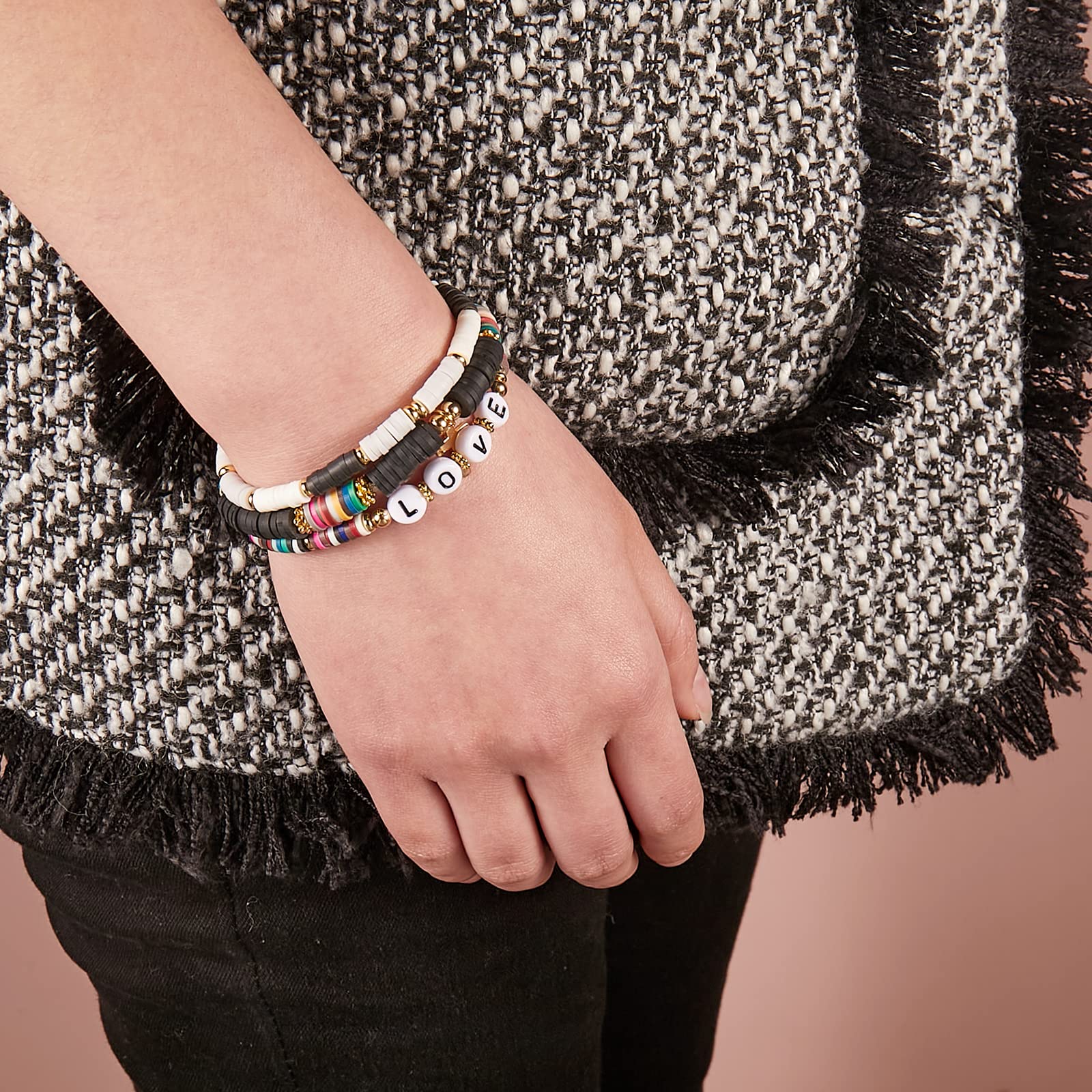 Ornaland Stretch Beaded Bracelets for Women & Men - Stackable Bohemian Surfer Jewelry - Perfect for Summer, Beach, Festival & Everyday Wear