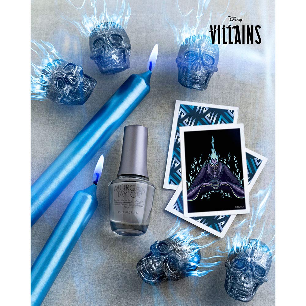 Morgan Taylor Disney Villains Nail Polish - Long Lasting 0.5 oz Nail Lacquer - Perfect for Halloween, Cosplay & Disney Themed Parties