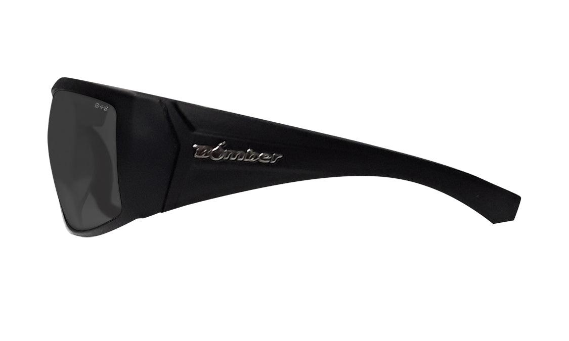 AHI Safety Sunglasses with Smoke Lens - ANSI Z87.1 Certified for Eye Protection - Ideal for Construction, Woodworking & Outdoor Activities