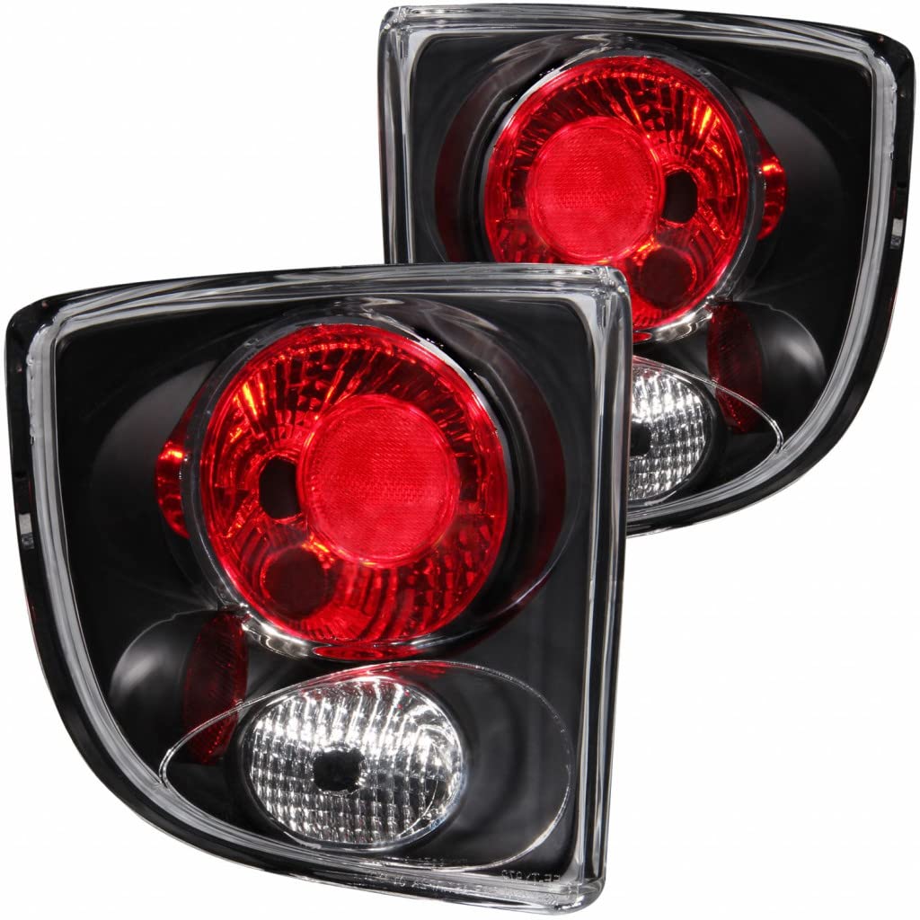ANZO Black Tail Lights for 2000-2005 Toyota Celica - Smoke Lens LED Brake Lights | Perfect for Car Customization & Night Driving Safety