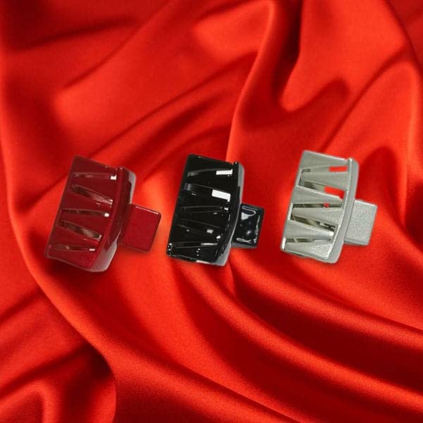 Strong Hold Matte Hair Claw Clips for Women & Girls - 4 Pack Large Hair Clips for Thick Hair - Perfect for Updos, Ponytails & Everyday Hairstyles