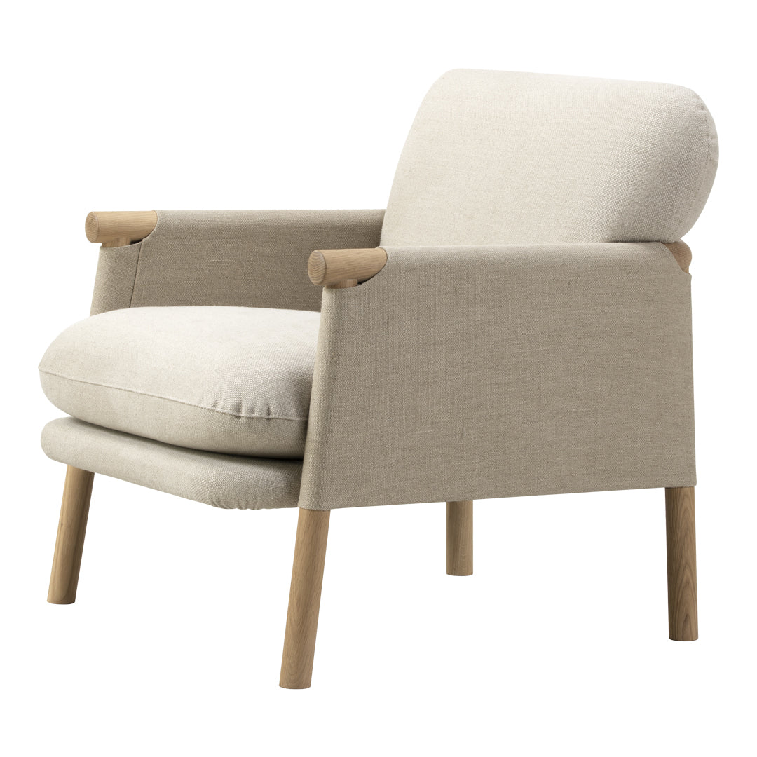 Erik Jorgensen Savannah Petite Lounge Chair - Modern Compact Lounge Chair for Small Spaces - Perfect for Apartments, Living Rooms & Reading Nooks