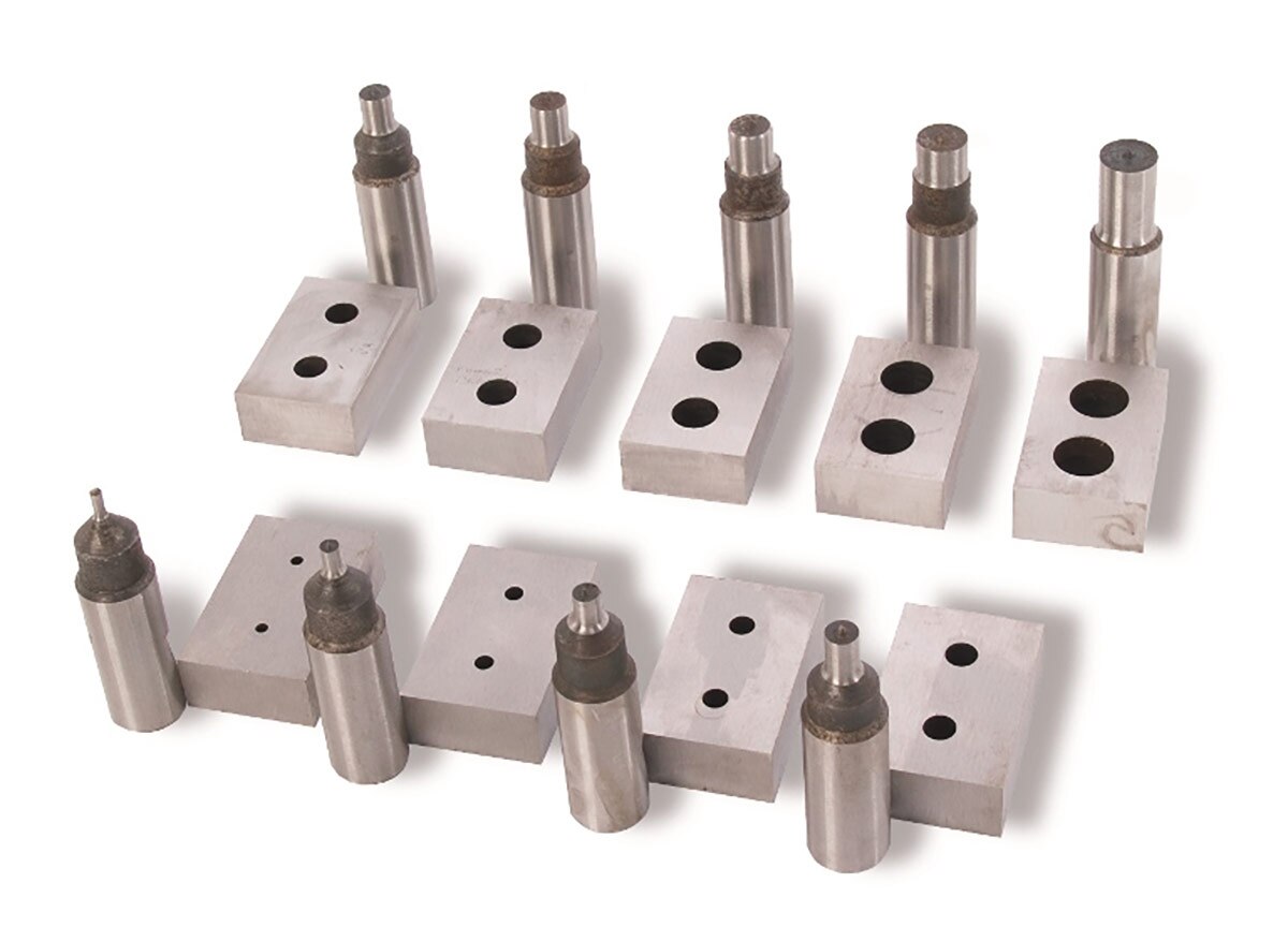 Baileigh Industrial BA9 1004679 Manual Sheet Metal Punch HP 160 - Heavy Duty Metal Fabrication Tool for HVAC, Automotive & Industrial Applications