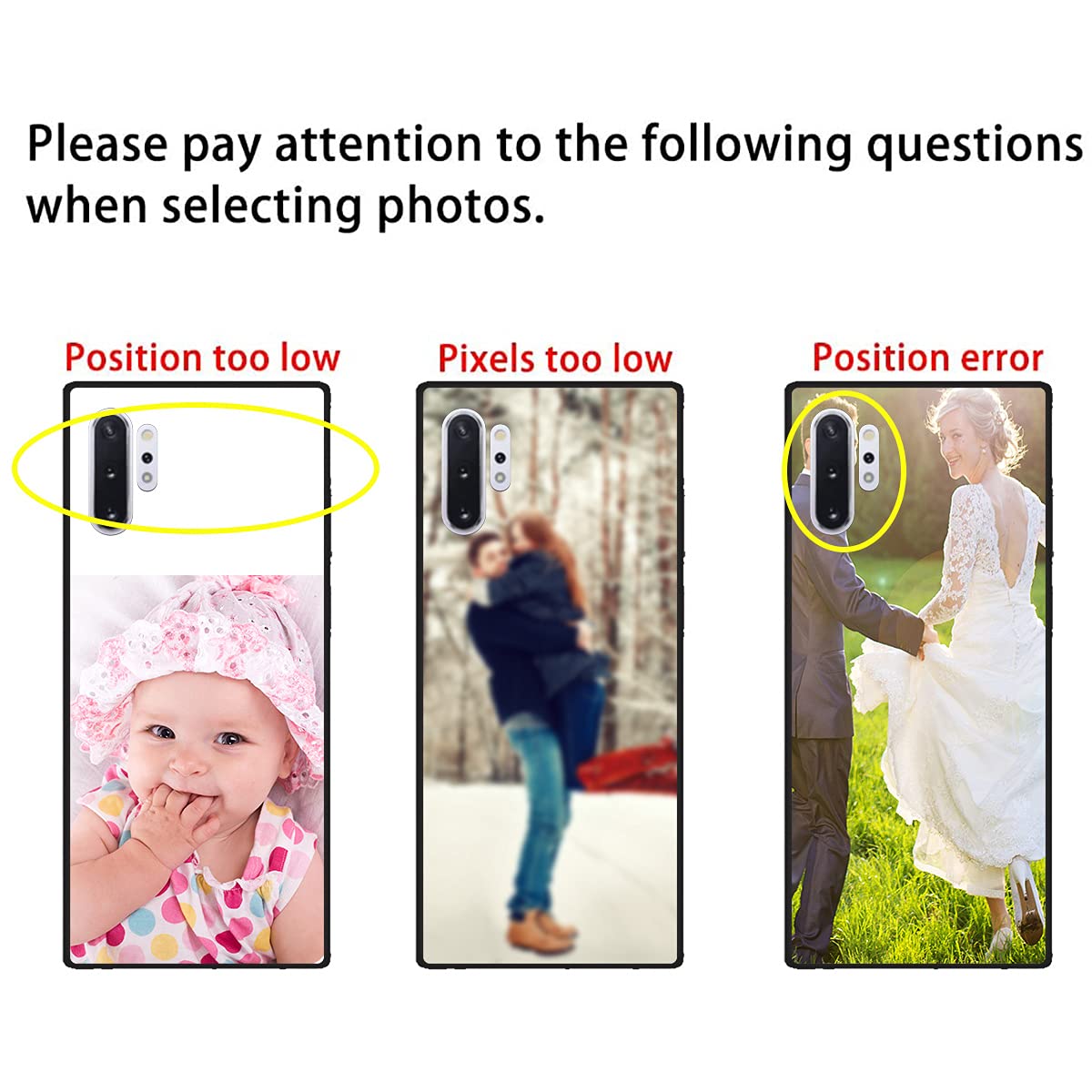 Styletify Customized Photo Case for Samsung Galaxy Note 10 - Personalized Picture Shockproof Silicone Cover | Soft Candy Clear Protective Phone Case | Perfect Father's Day & Birthday Gift | Ideal for Daily Use, Travel & Special Occasions