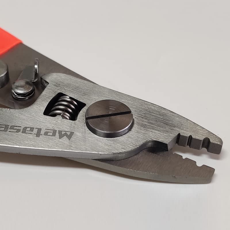 MTW High Precision Fiber Optic Cleaver & Stripper Tool Kit - 3 Hole Stripper, Stainless Steel Construction for Fiber Optic Cable Splicing & Network Installation