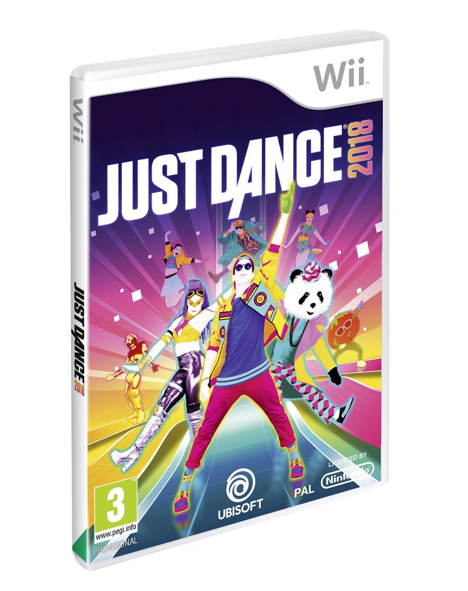 Just Dance 2018 for Nintendo Wii - Fun Dance Game with 40+ Hit Songs | Perfect for Family Parties, Fitness Workouts & Kids Entertainment