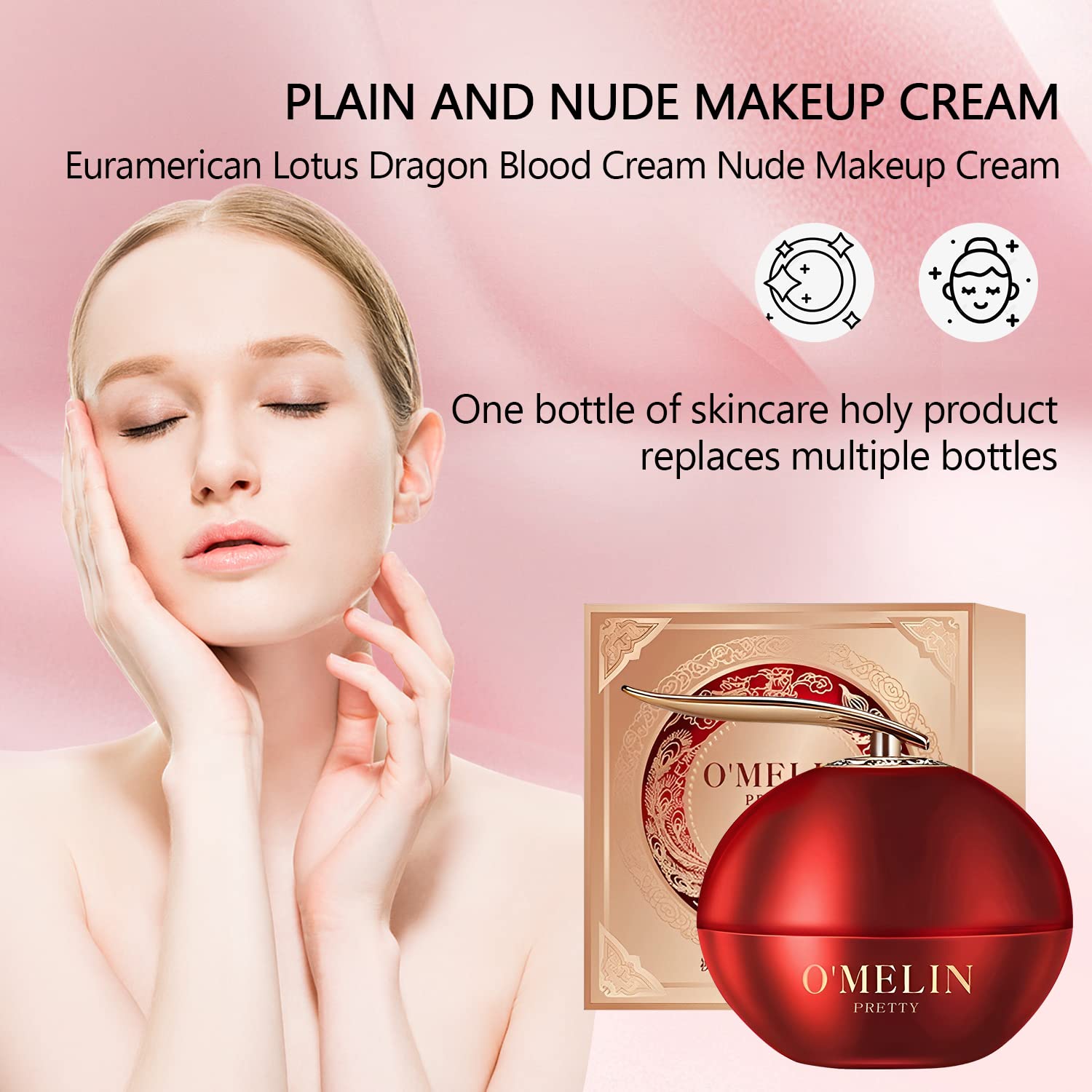 Retinol Placenta Royal Dragon Blood Cream - Anti-Aging Face Cream for Skin Repair & Firming, Wrinkle Reduction (2 Pack) | Perfect for Nighttime Skincare Routine & Daily Moisturizing