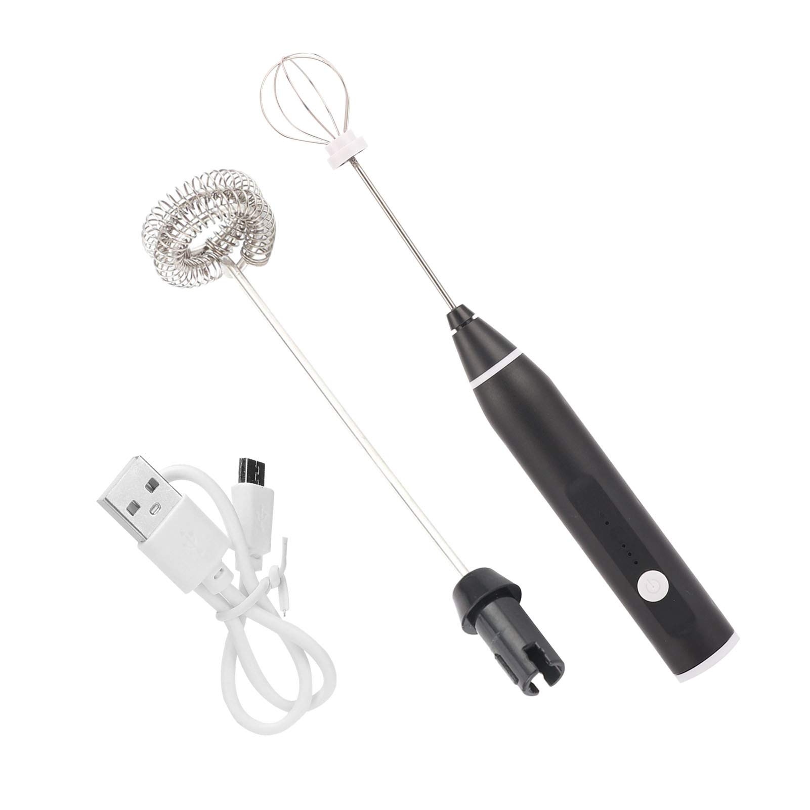 USB Milk Frother - Handheld Electric Coffee Foam Maker for Latte & Cappuccino at Home