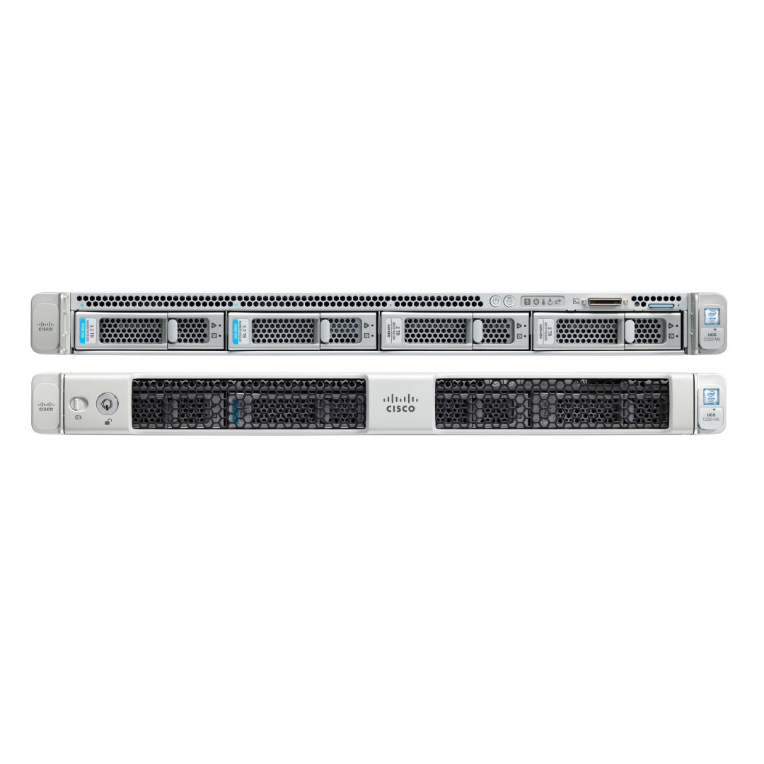 Cisco UCS C220 M5 LFF Rack Server - Customizable Configuration for Enterprise Data Centers | Ideal for Cloud Computing & Virtualization