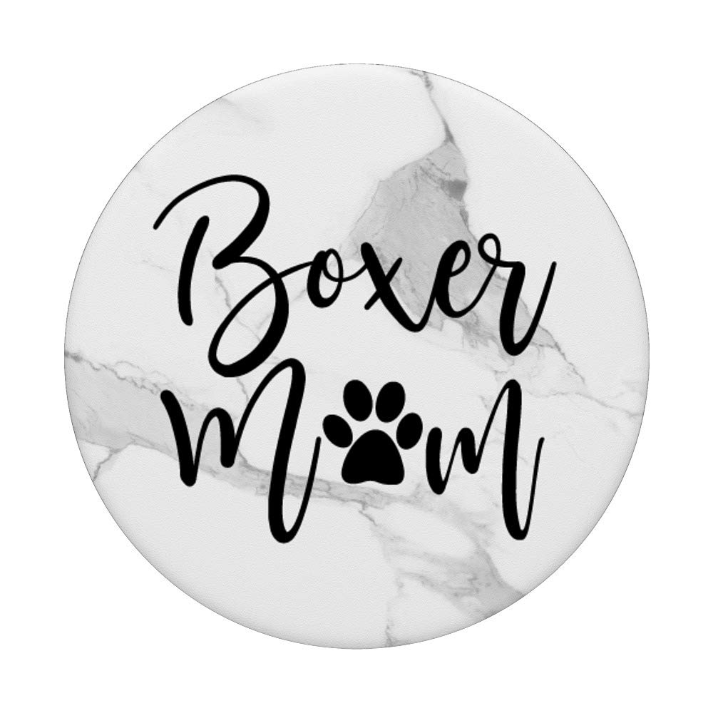 Boxer Mom Gift - Swappable PopGrip for Phones & Tablets | Perfect for Boxing Enthusiasts, Workouts & Phone Protection