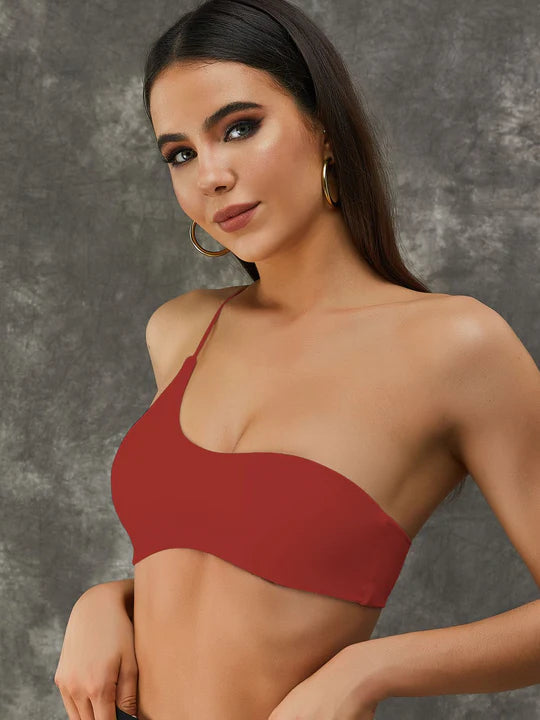 ZASUWA Women's Slim Fit Adjustable Strap Yoga Sports Bra - Perfect for Yoga, Pilates, Gym & Everyday Wear