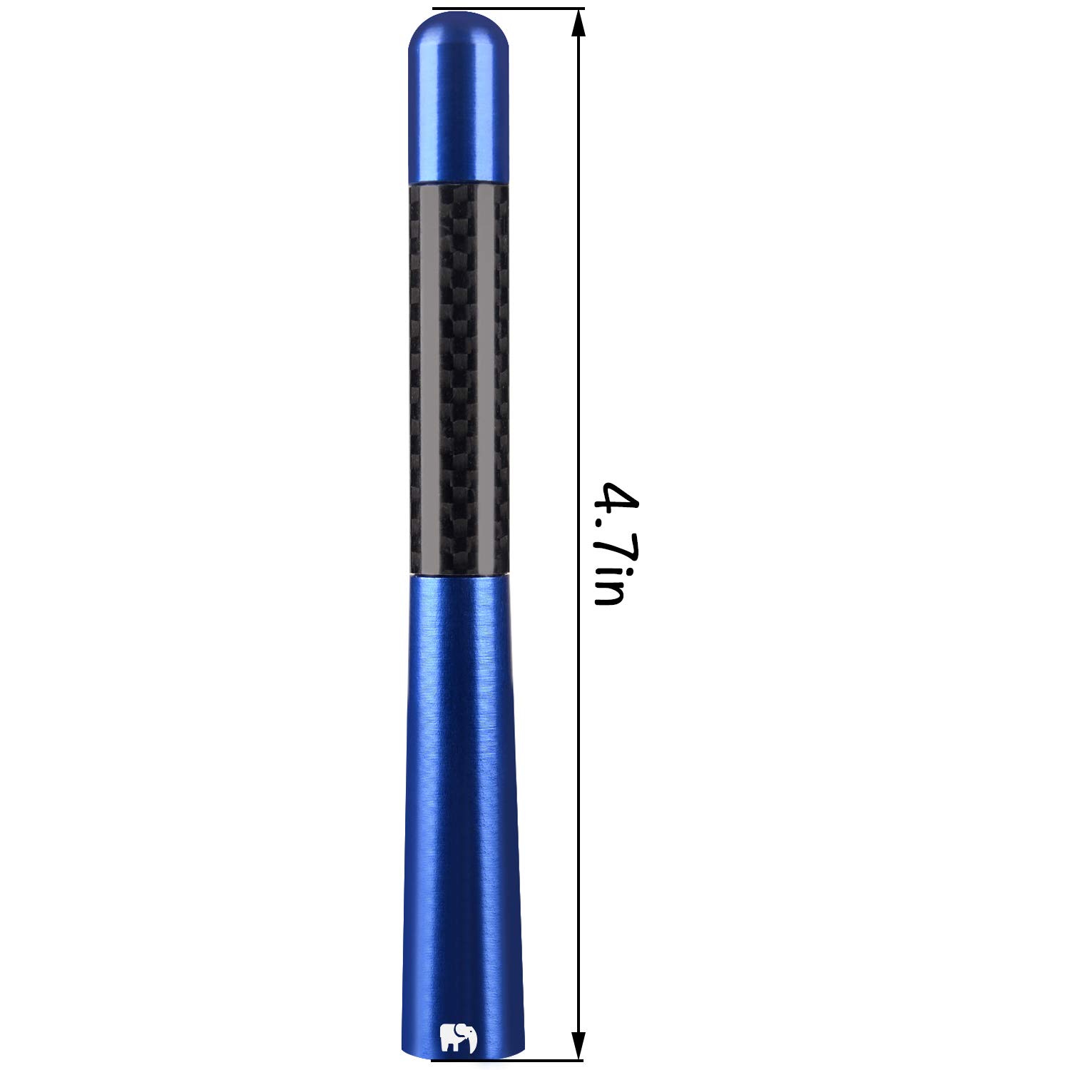 Mini Cooper Short Antenna - Compatible with All Models (Blue) for Enhanced Signal